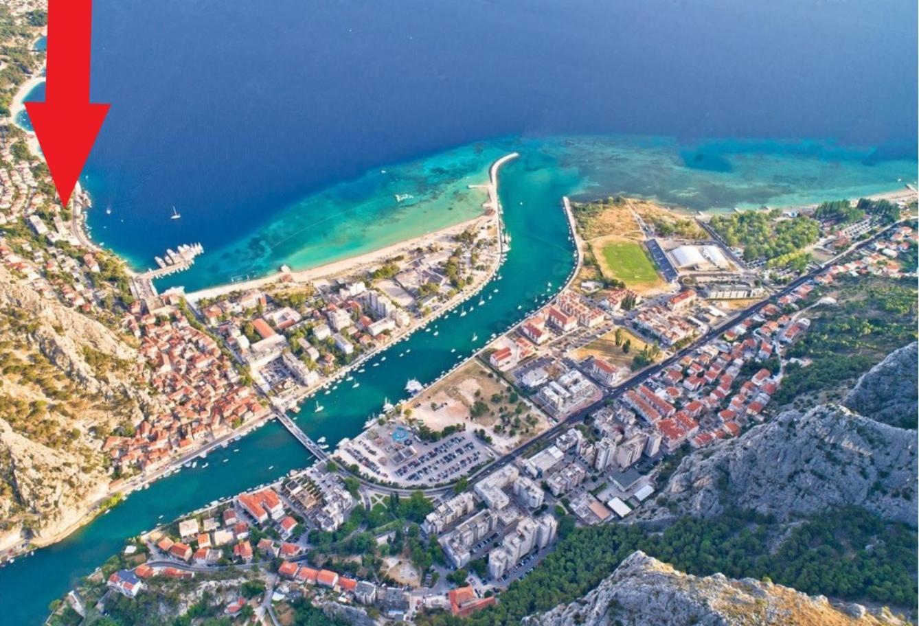 East Side Apartment Omis Bagian luar foto